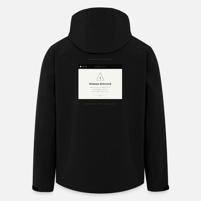 HUMAN DETECTED - Veste softshell homme en polyester recyclé Stanley/Stella - noir