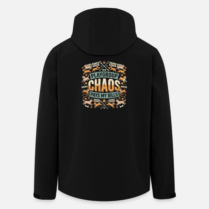Kennel technician, kennel assistant, animal care - Men’s Recycled Softshell Jacket by Stanley/Stella - black