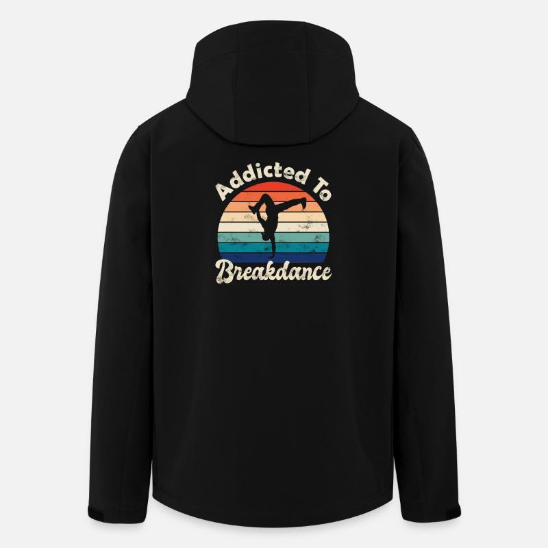 Breakdance - Giacca softshell uomo in poliestere riciclato di Stanley/Stella - nero