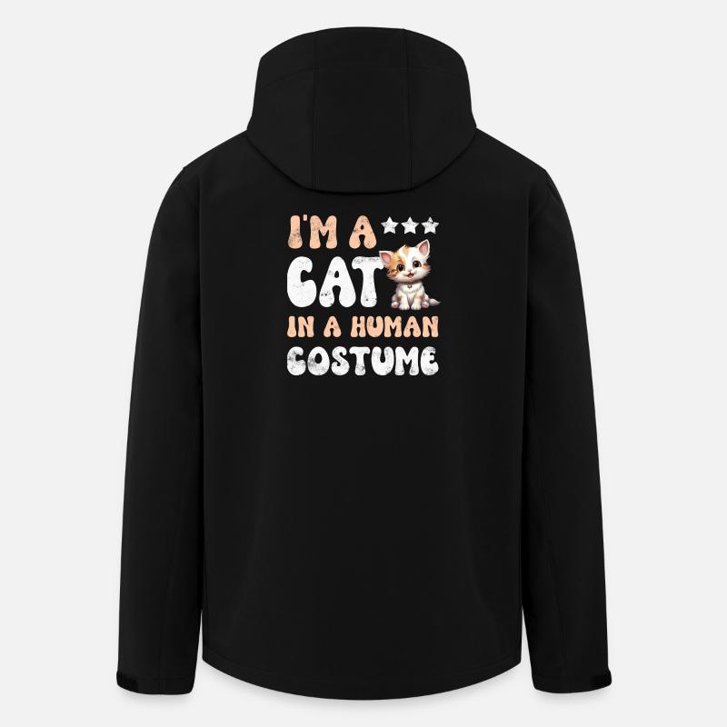 Chats - Veste softshell homme en polyester recyclé Stanley/Stella - noir
