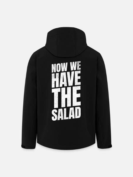 Nun haben wir den Salat Englisch - Recycelte Männer Softshell-Jacke von Stanley/Stella - Schwarz