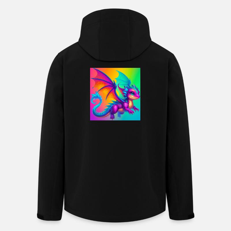 dragon - Veste softshell homme en polyester recyclé Stanley/Stella - noir