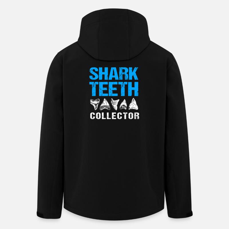 Sharks Shark Tooth Teeth Shark Teeth - Men’s Recycled Softshell Jacket by Stanley/Stella - black
