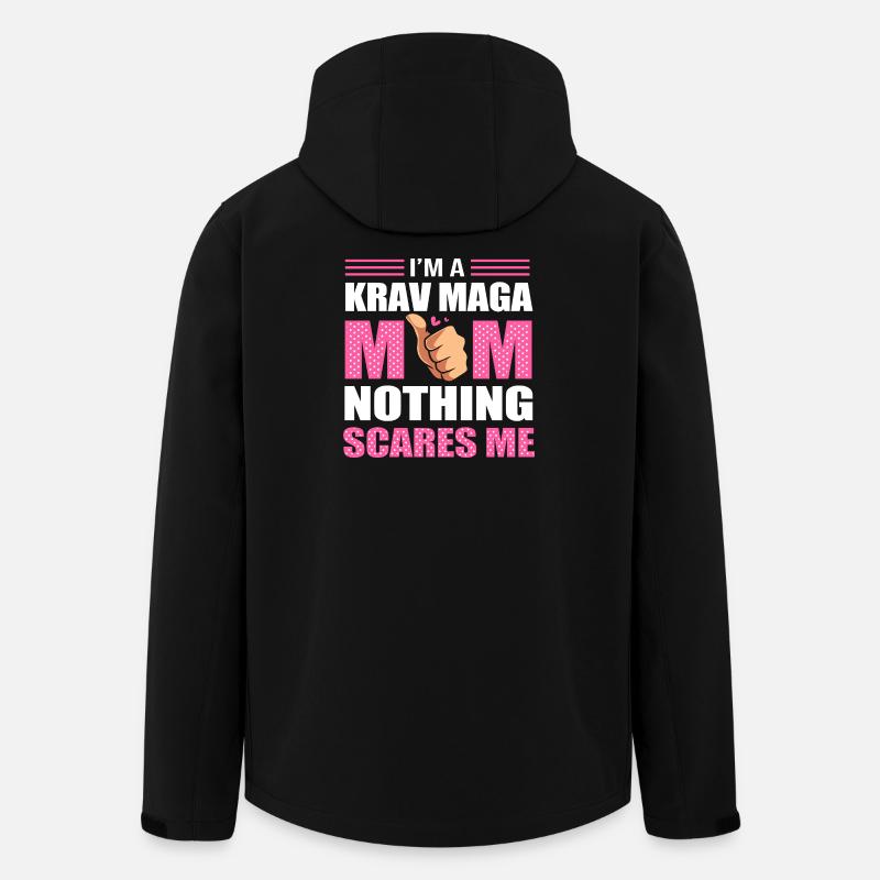 Krav Maga - Recycelte Männer Softshell-Jacke von Stanley/Stella - Schwarz