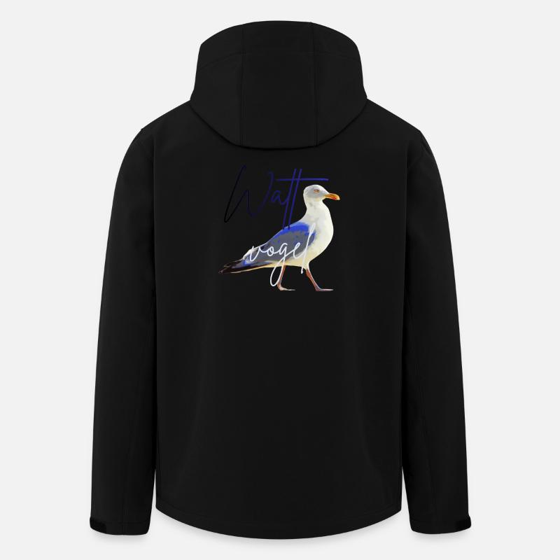 Wattvogel_3.2 - Veste softshell homme en polyester recyclé Stanley/Stella - noir