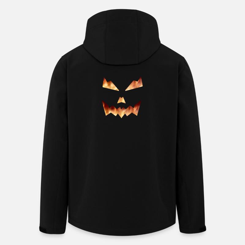 cetrouille d'halloween - Veste softshell homme en polyester recyclé Stanley/Stella - noir