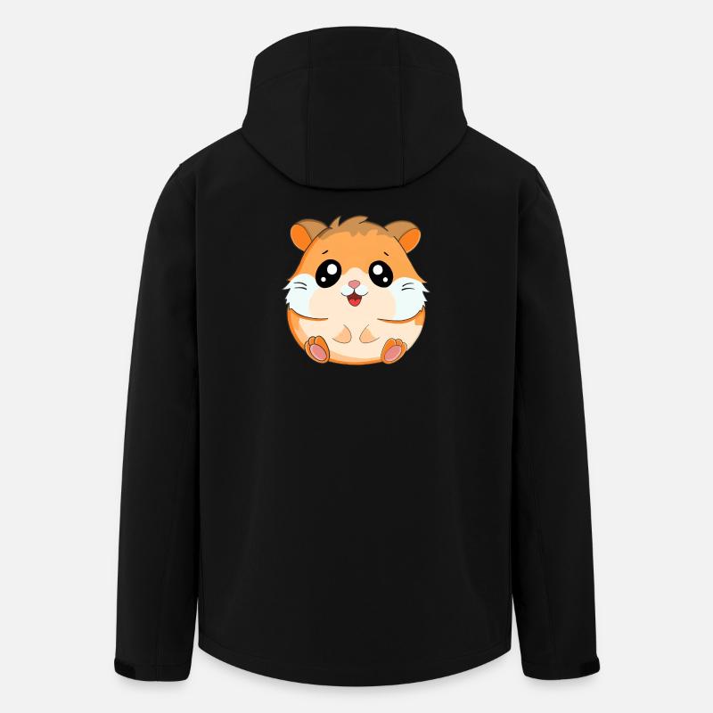 Hamster - Veste softshell homme en polyester recyclé Discoverer Stanley/Stella - noir