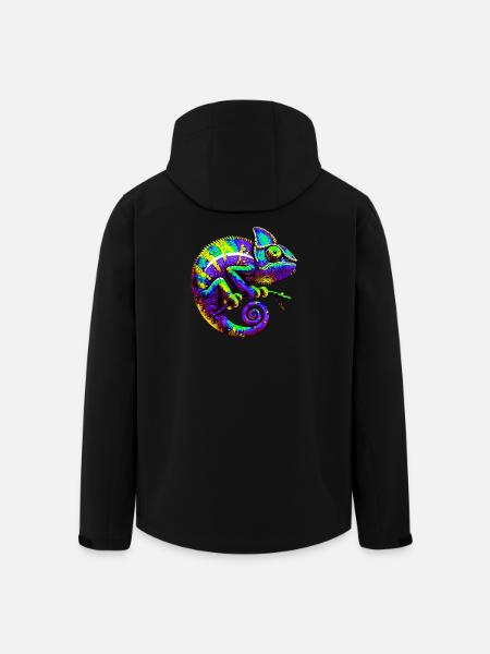 Chameleon - Men’s Recycled Softshell Jacket by Stanley/Stella - black