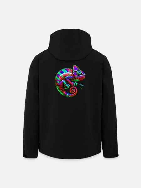 Chameleon - Men’s Recycled Softshell Jacket by Stanley/Stella - black