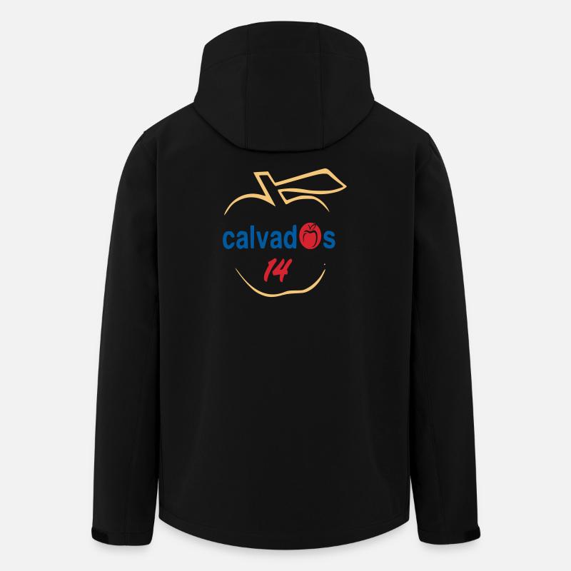 Calvados 14 - Recycelte Männer Softshell-Jacke von Stanley/Stella - Schwarz
