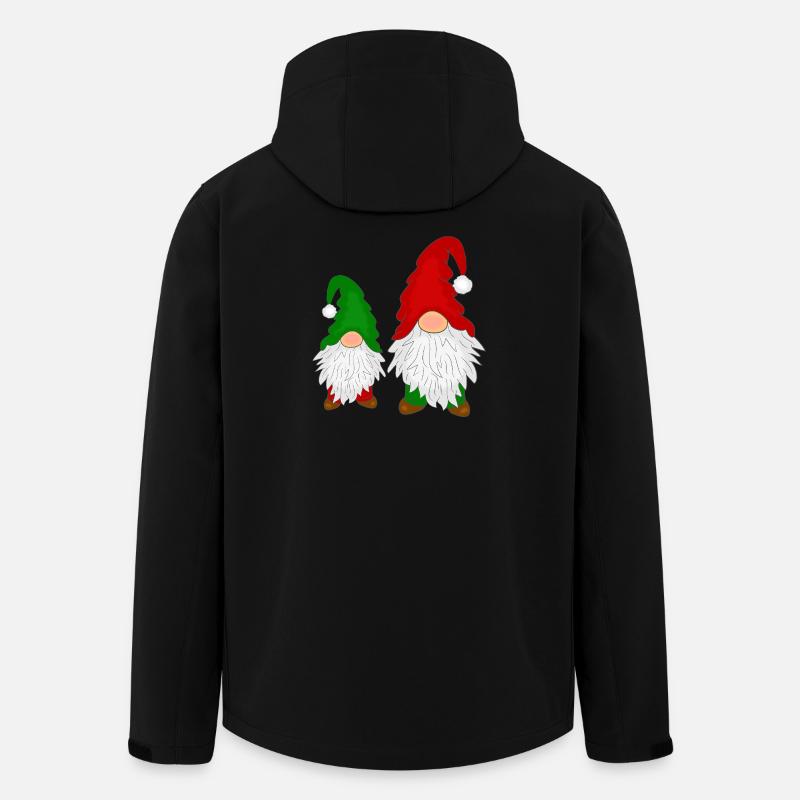 lustige Wichtel - Recycelte Männer Softshell-Jacke von Stanley/Stella - Schwarz