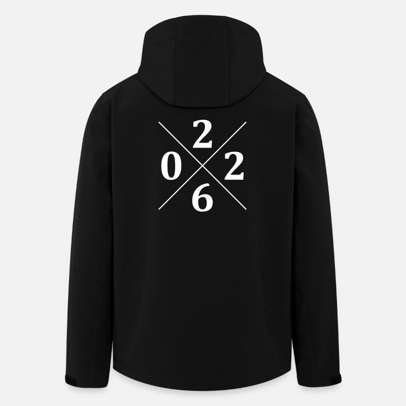 2026 - Men’s Recycled Softshell Jacket by Stanley/Stella - black