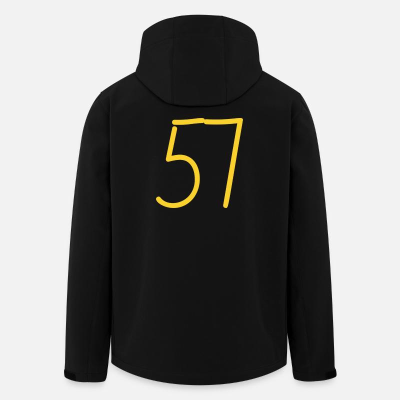 57 - Veste softshell homme en polyester recyclé Stanley/Stella - noir