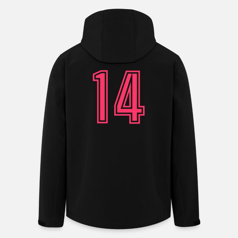 14 - Recycelte Männer Softshell-Jacke von Stanley/Stella - Schwarz