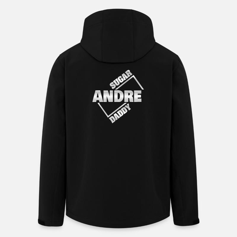 Geld Andre - Recycelte Männer Softshell-Jacke von Stanley/Stella - Schwarz
