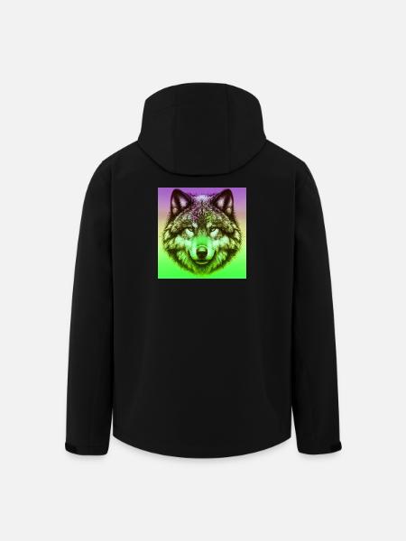 Wolf - Men’s Recycled Softshell Jacket by Stanley/Stella - black