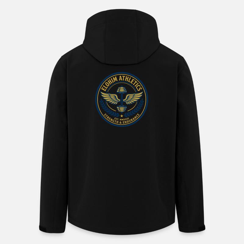 Elohim Hebrew Israelite - Recycelte Männer Softshell-Jacke von Stanley/Stella - Schwarz