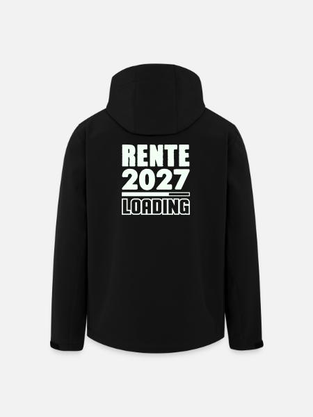Pension 2027 Loading - Men’s Recycled Softshell Jacket by Stanley/Stella - black