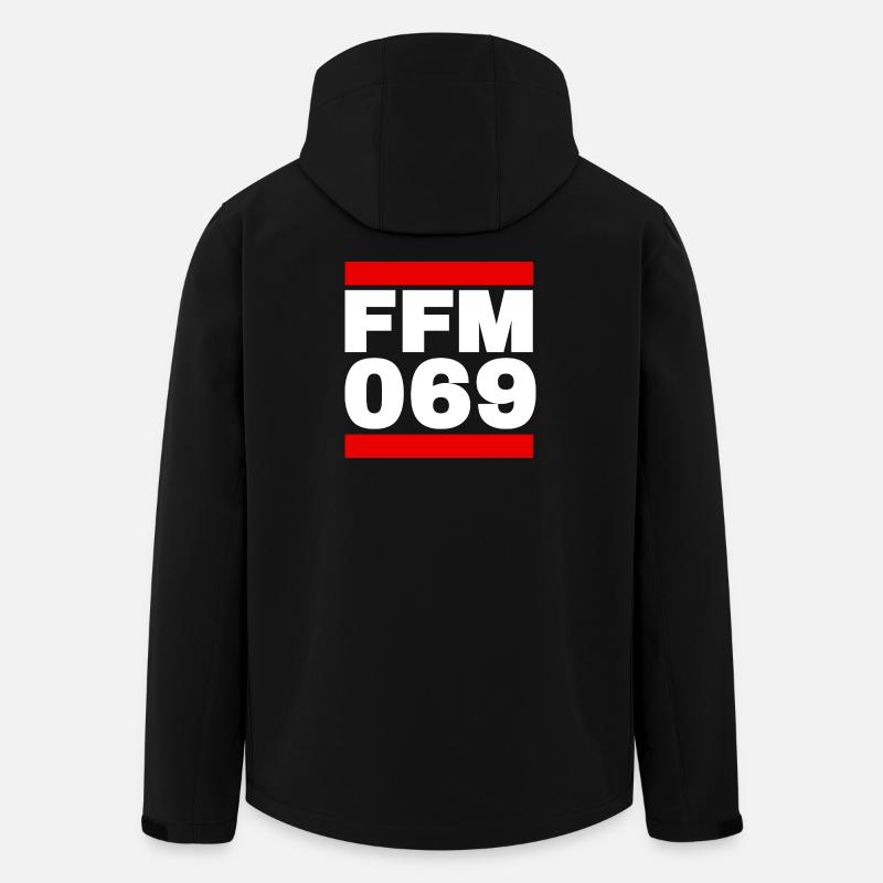 Frankfurt 069 - Recycelte Männer Softshell-Jacke von Stanley/Stella - Schwarz