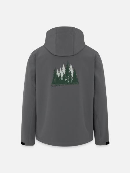 Schwarzwaldbub - Recycelte Männer Softshell-Jacke von Stanley/Stella - Schwarz