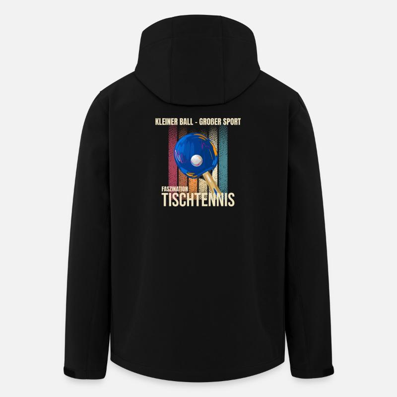 Kleiner Ball Großer Sport - Recycelte Männer Softshell-Jacke von Stanley/Stella - Schwarz