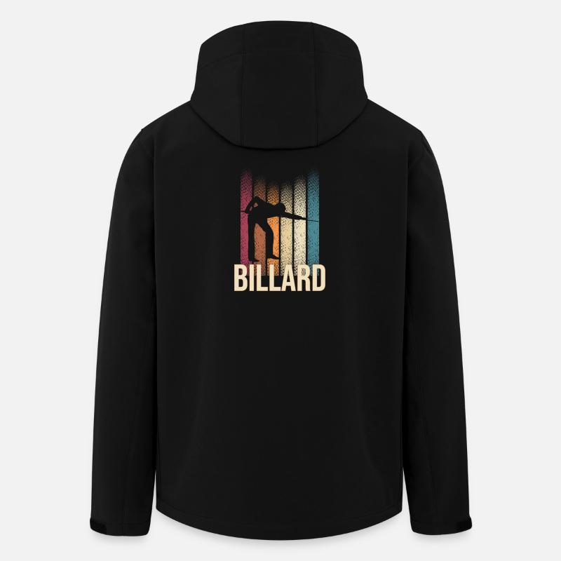 Billard - Recycelte Männer Softshell-Jacke von Stanley/Stella - Schwarz