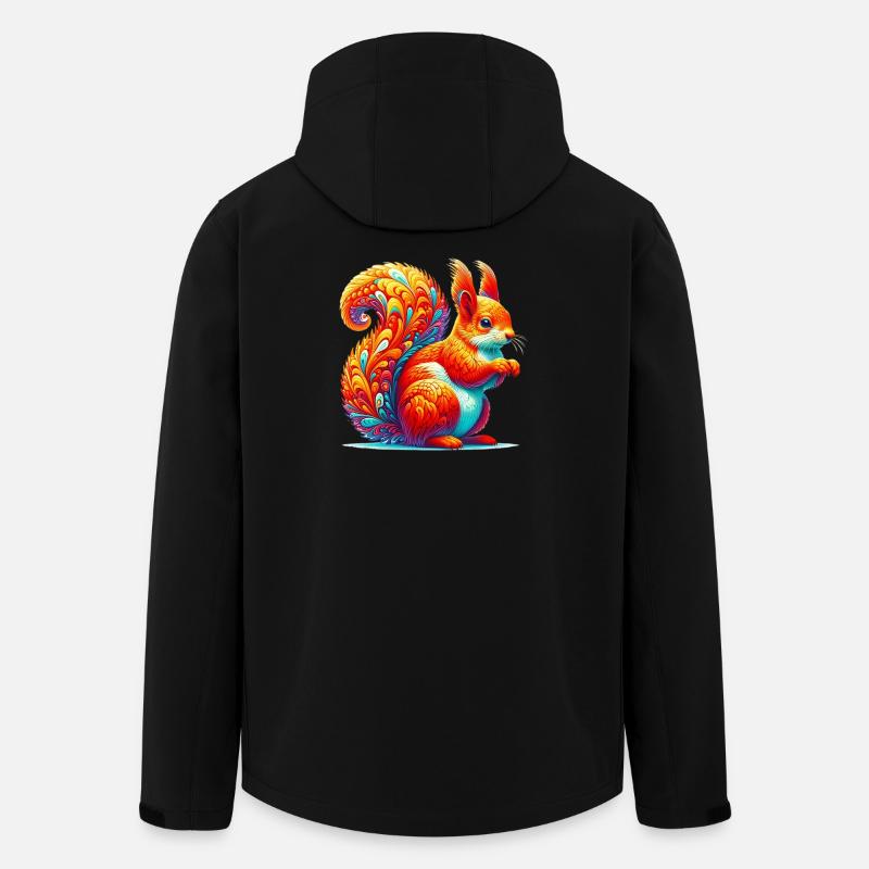 Squirrel - Men’s Recycled Softshell Jacket by Stanley/Stella - black