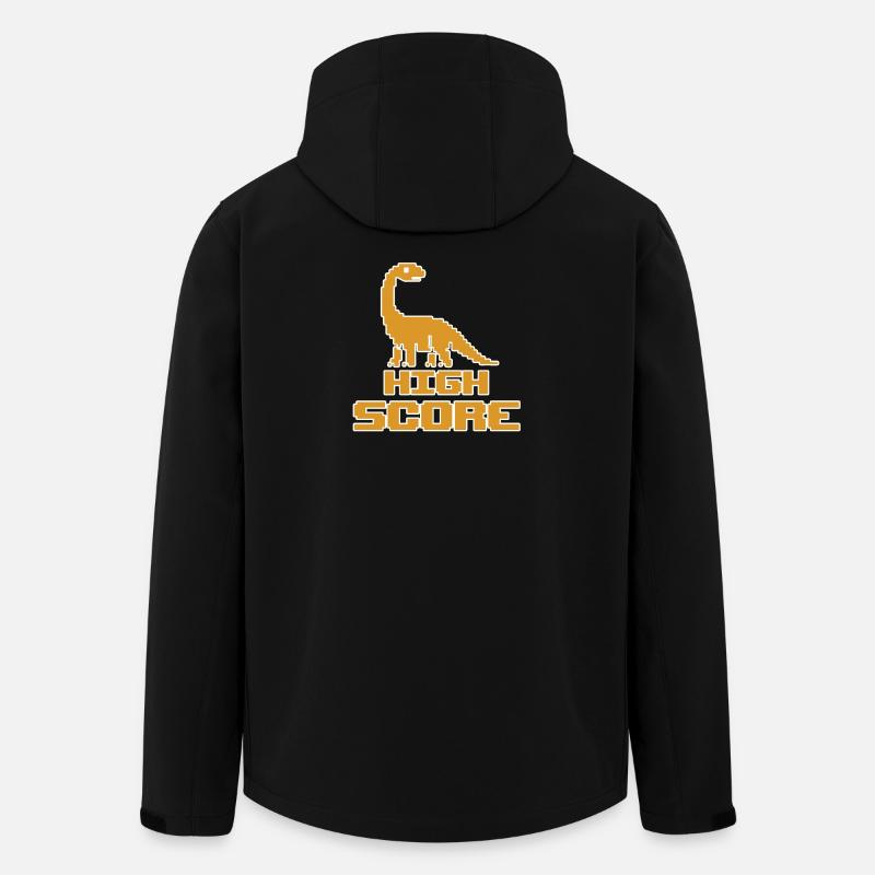 HIGH SCORE - Men’s Recycled Softshell Jacket by Stanley/Stella - black