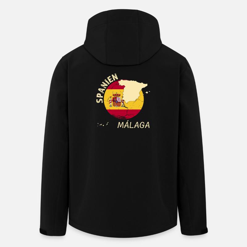 Malaga - Recycelte Männer Softshell-Jacke von Stanley/Stella - Schwarz