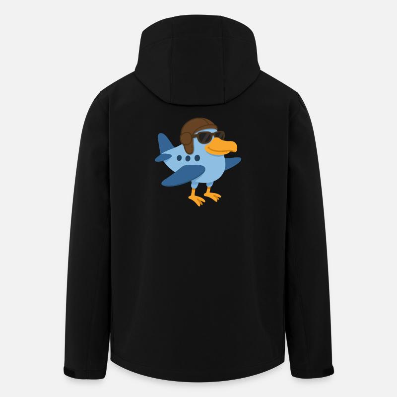 A super bird plane - Men’s Recycled Softshell Jacket by Stanley/Stella - black