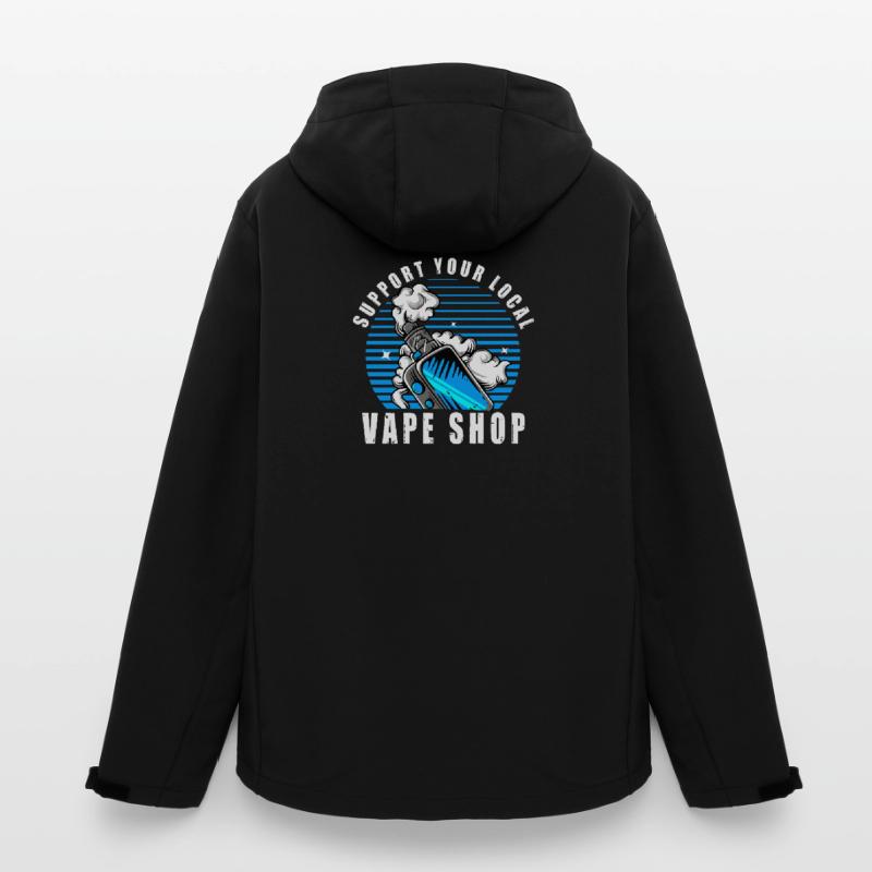 Vape Dampfer E Zigarette Spruch Vaping Geschenk  Recycelte Männer Softshell-Jacke von Stanley/Stella