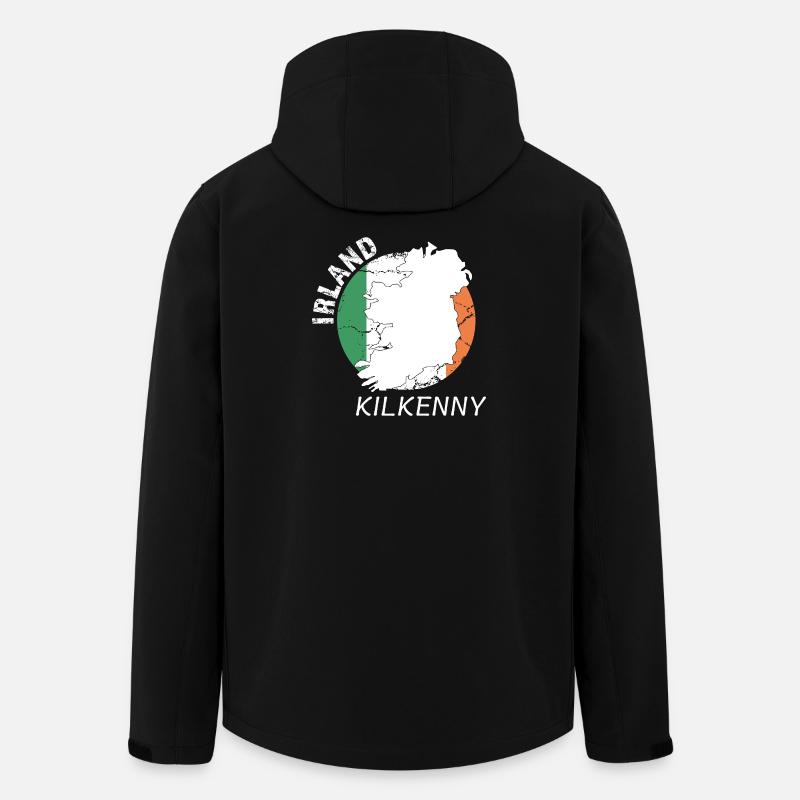 Kilkenny - Recycelte Männer Softshell-Jacke von Stanley/Stella - Schwarz