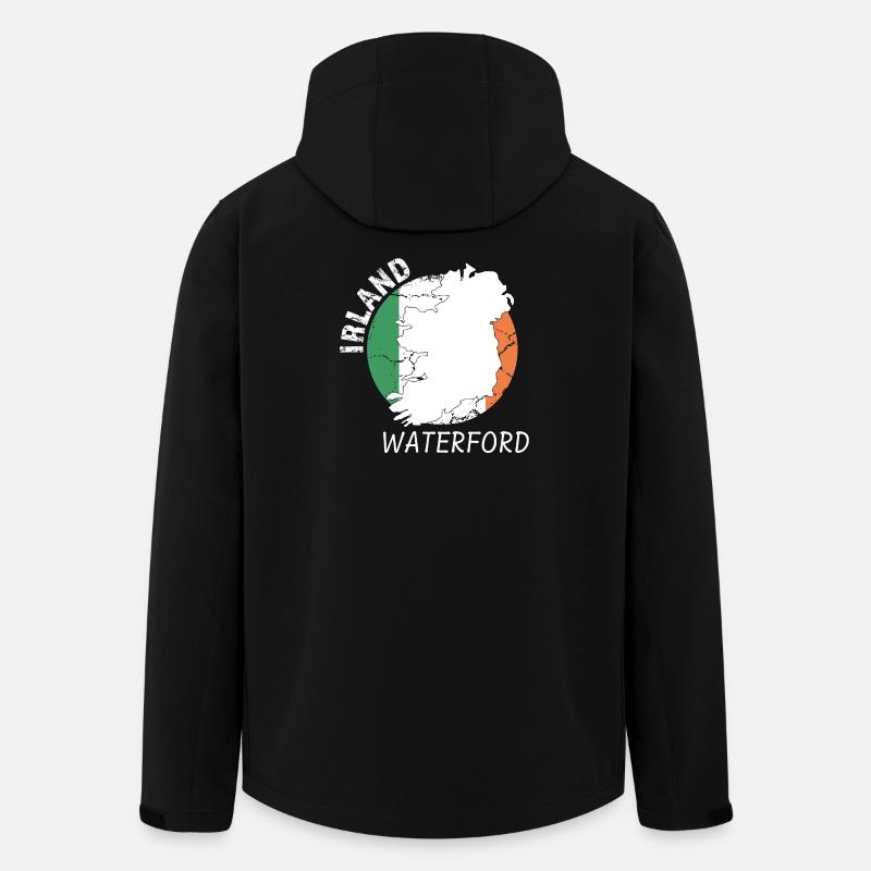 Waterford - Recycelte Männer Softshell-Jacke von Stanley/Stella - Schwarz