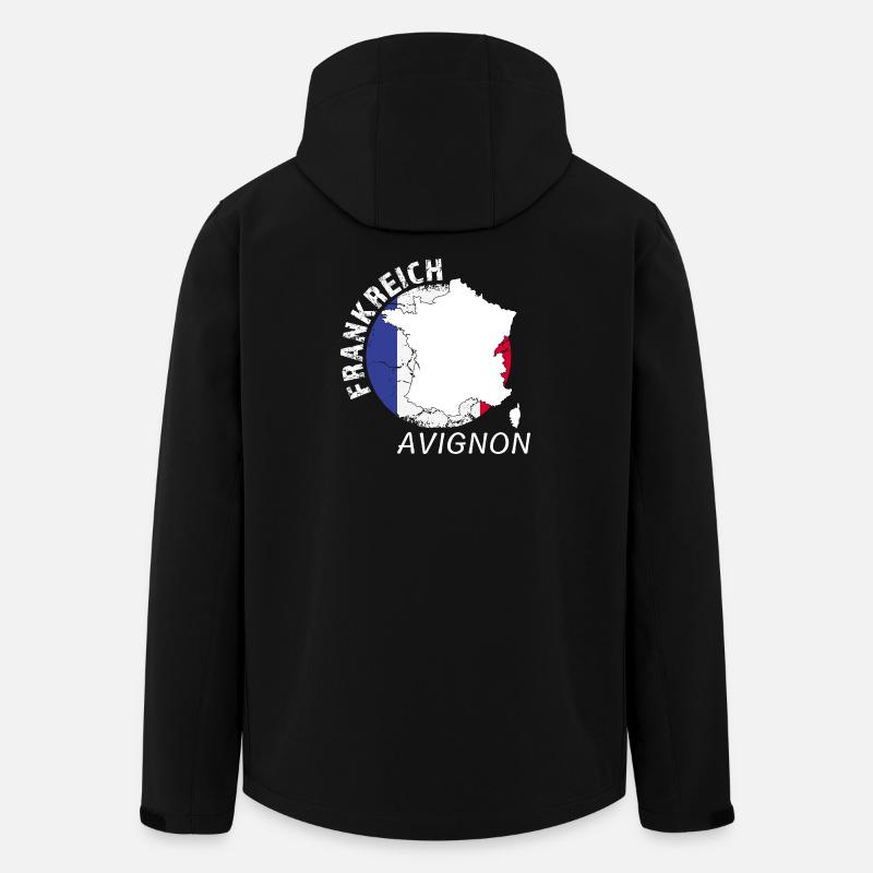 Avignon - Recycelte Männer Softshell-Jacke von Stanley/Stella - Schwarz