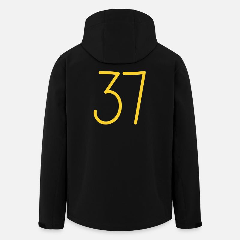 37 - Veste softshell homme en polyester recyclé Stanley/Stella - noir