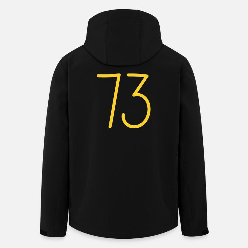 73 - Recycelte Männer Softshell-Jacke von Stanley/Stella - Schwarz