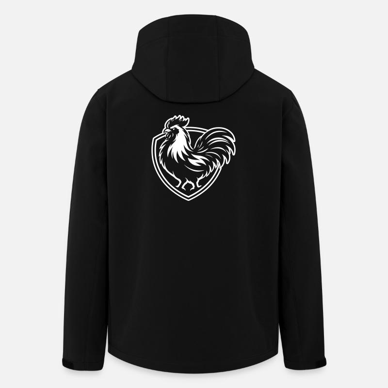 Hane - Softshelljakke herre i resirkulert polyester Discoverer Stanley/Stella - svart