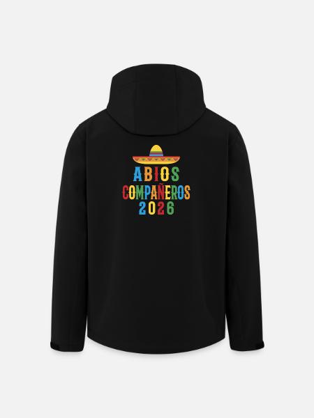 Abi 2026 Gymnasium Abitur Geschenkidee - Recycelte Männer Softshell-Jacke von Stanley/Stella - Schwarz