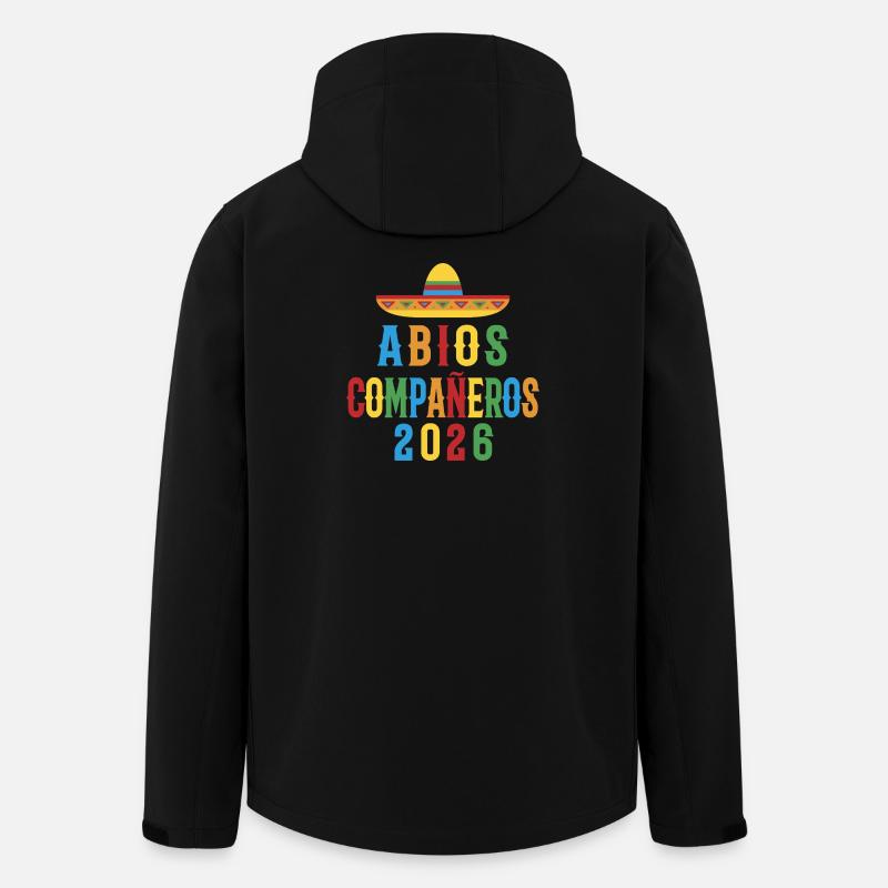 Abi 2026 Gymnasium Abitur Geschenkidee - Recycelte Männer Softshell-Jacke von Stanley/Stella - Schwarz