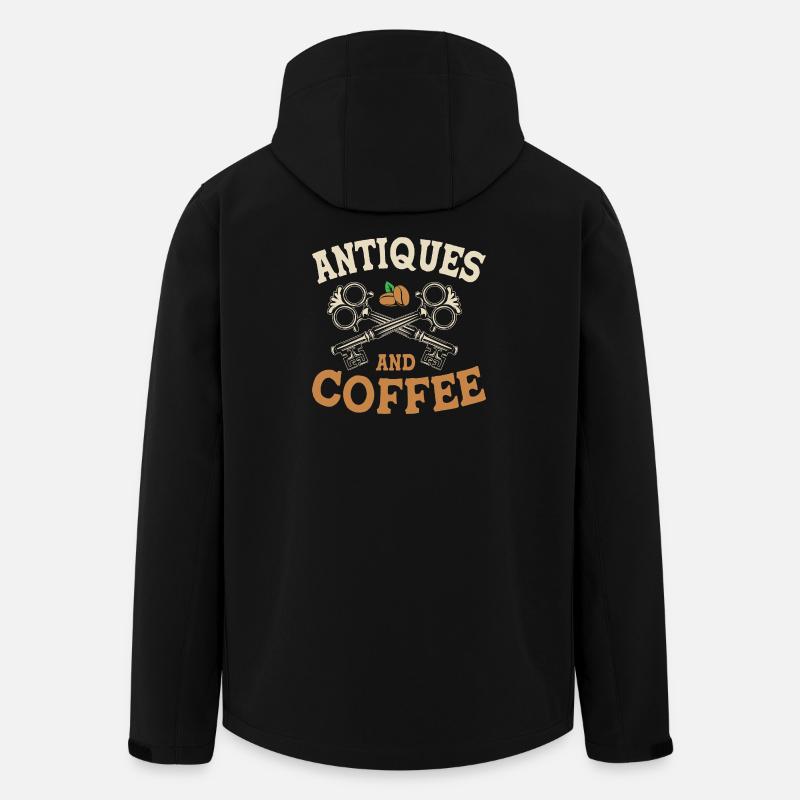 Marché aux puces - Veste softshell homme en polyester recyclé Stanley/Stella - noir