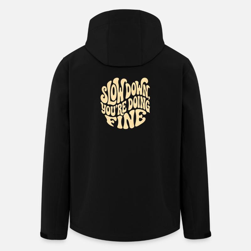 Se détendre - Veste softshell homme en polyester recyclé Stanley/Stella - noir