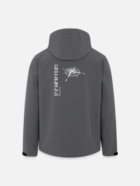 Kleve - Men’s Recycled Softshell Jacket by Stanley/Stella - black
