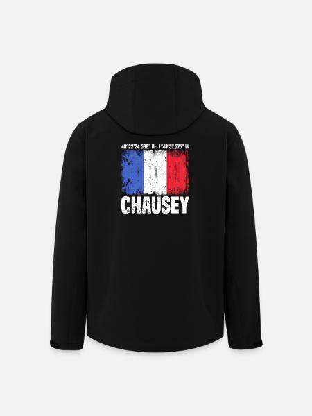 Chausey Coordinates - Men’s Recycled Softshell Jacket by Stanley/Stella - black