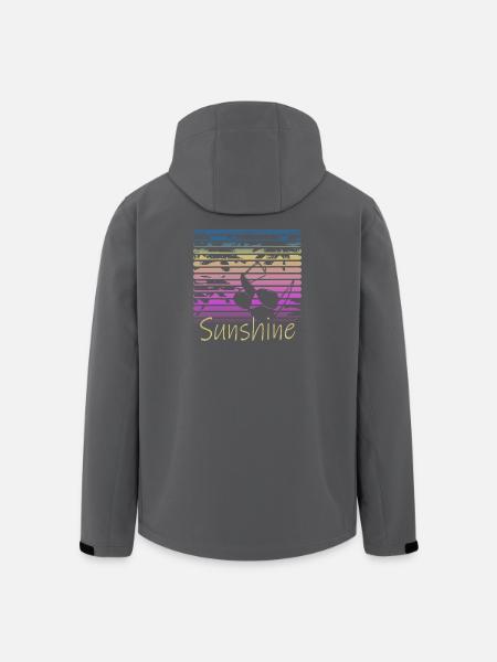 Sunshine Retro Sunglasses - Veste softshell homme en polyester recyclé Stanley/Stella - noir