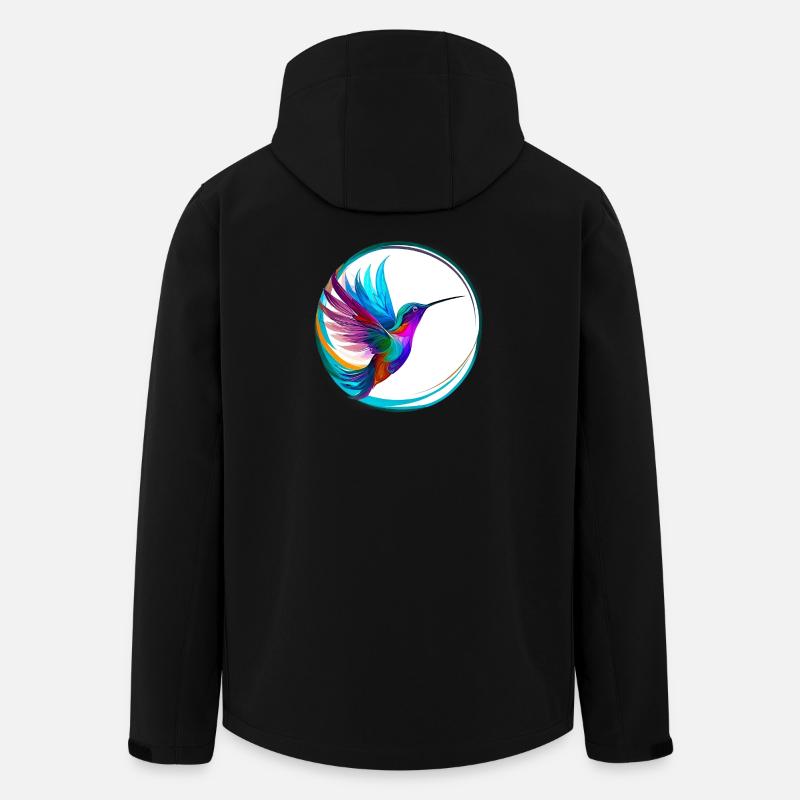Colibri - Veste softshell homme en polyester recyclé Stanley/Stella - noir