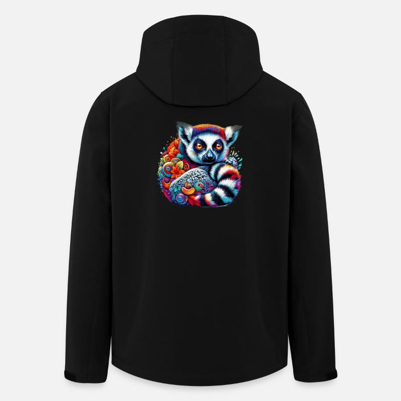 Lemur - Men’s Recycled Softshell Jacket by Stanley/Stella - black