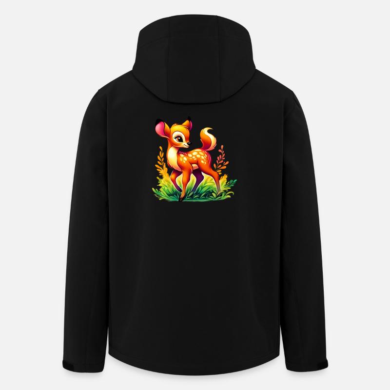 Fawn - Men’s Recycled Softshell Jacket by Stanley/Stella - black