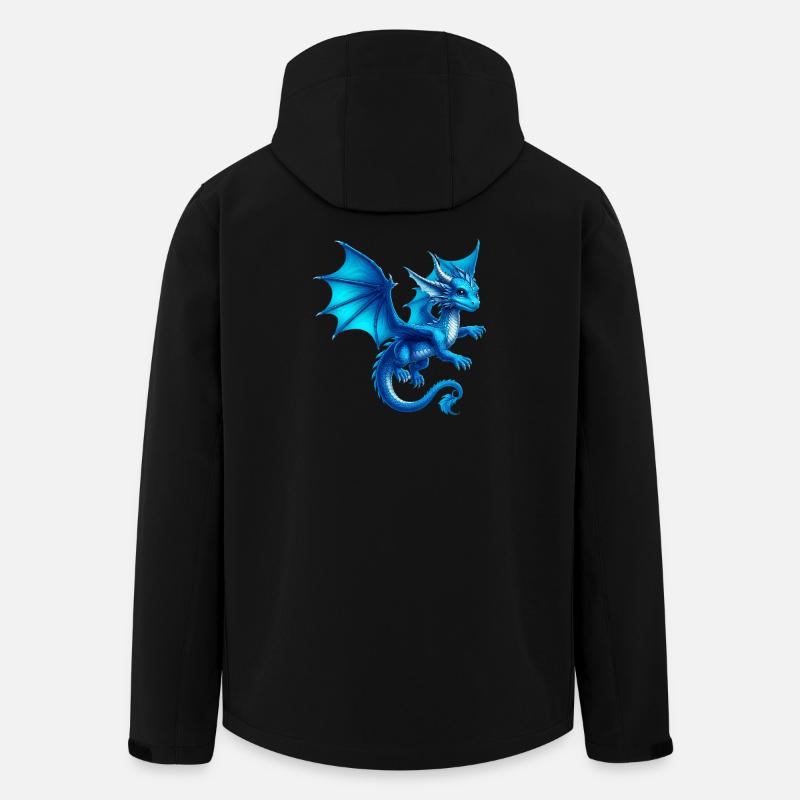 Dragon - Veste softshell homme en polyester recyclé Stanley/Stella - noir