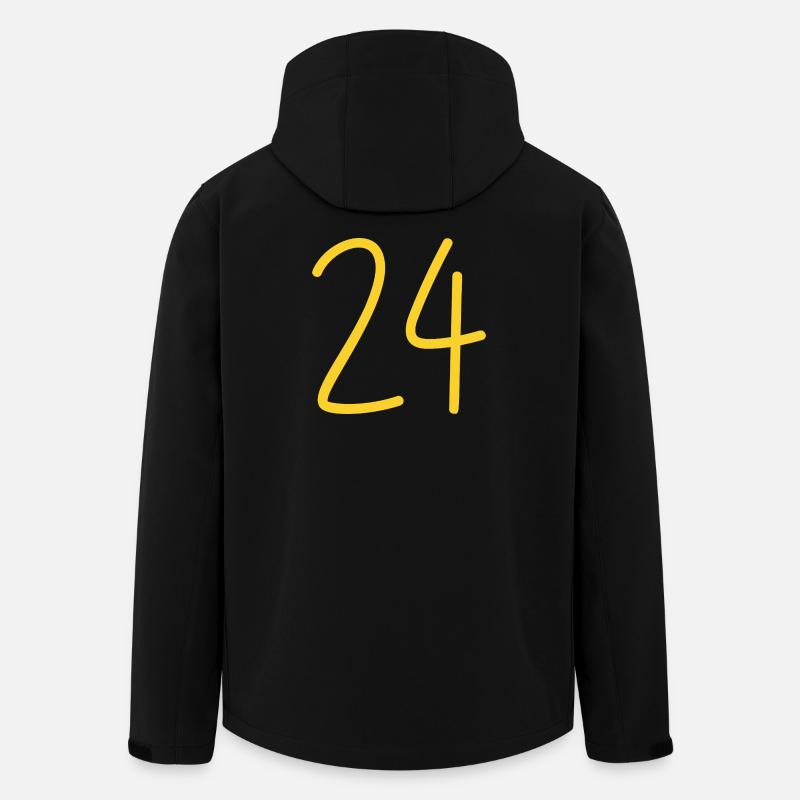 24 - Men’s Recycled Softshell Jacket by Stanley/Stella - black