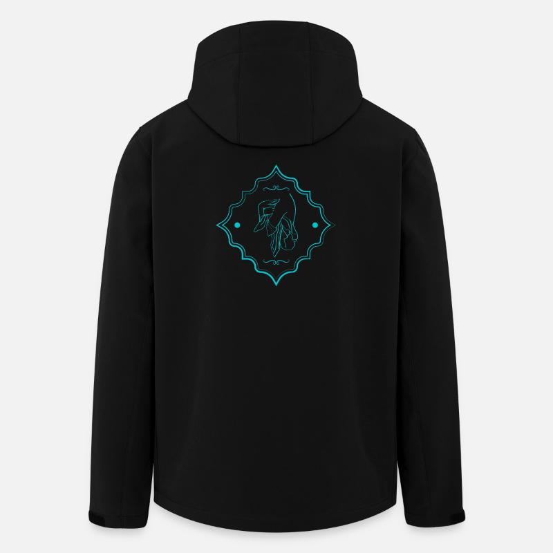 feminine Silhouette - Recycelte Männer Softshell-Jacke von Stanley/Stella - Schwarz